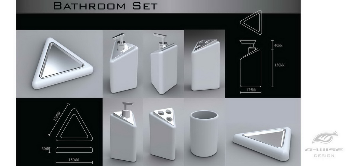 浴室清潔組設計